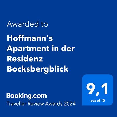 Hoffmann'S Apartment In Der Residenz Bocksbergblick Goslar Eksteriør bilde